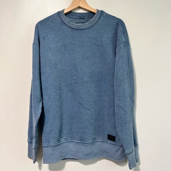 Abercrombie & Fitch Soft AF Fleece Sweatshirt - Men’s XS - Washed Blue - Picture 2 of 10